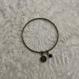 Fashion Costume Jewelry Flower Bangle Bracelet